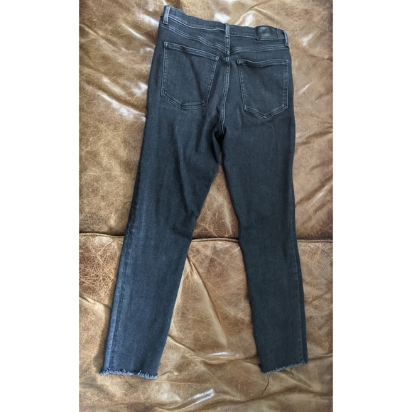 DENIM FORUM The Lola High Rise Skinny Crop 26L Size 28 - Picture 7 of 16
